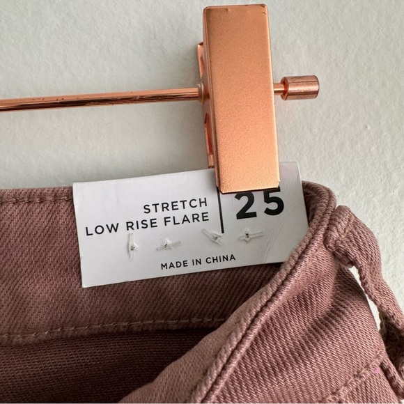 Pacsun Brown Stretch Low Rise Flare Size 25 - Picture 8 of 10